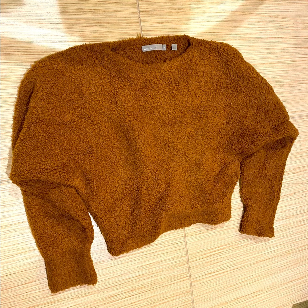Vince Teddy Wool and Cashmere Sweater